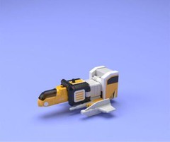 Bandai SMP Super MiniPla Jetman Jet Icarus Garuda Chojin Power Rangers Megazord