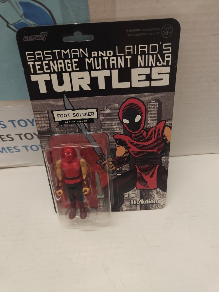 Eastman & Laird Teenage Mutant Ninja Turtles Foot Solder figure, Super7