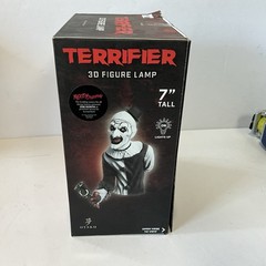 TERRIFIER ART THE CLOWN 7″ 3D FIGURE LAMP WM EXCLUSIVE SEALED