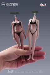 ANT 1:12 Seamless Female Body Large Bust Plump Hip for 6inch Action Figure Model