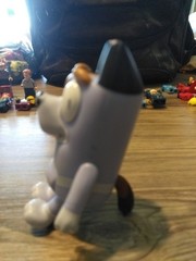 Bluey Figure Uncle Stripe Heeler RARE
