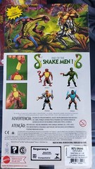 MOTU Origins Rattlor Mexican/Portuguese card He Man Masters of the Universe rare