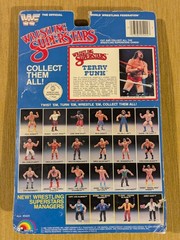 LJN Titan Sports WWF Wrestling Superstars Terry Funk W/ Case, Card & Poster 1986