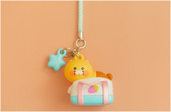 Kakao Friends Savage Strap Keyring Camera, Phone, & Bag Choonsik Keychain