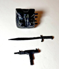 GI Joe Snake Eyes 1985 v2 *100% COMPLETE w/Timber Wolf, Nice!!* Vintage ARAH