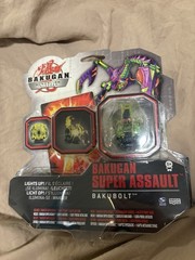 Bakugan New In Box 6 Darkus Apexeon BakuBolt Lights up Super Assault Rare