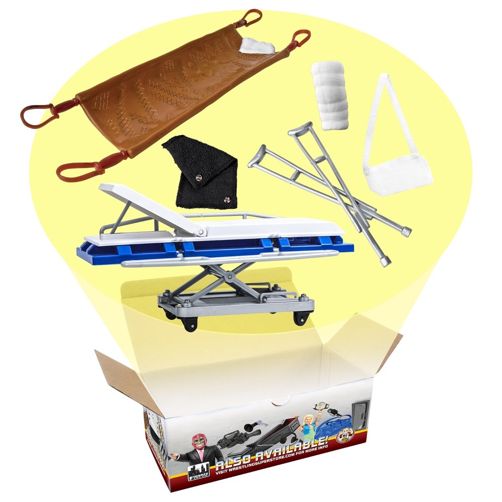 Stretcher Match Accessory Set for WWE & AEW Wrestling Action Figures