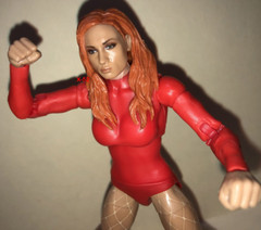 WWE Elite Becky Lynch figure Survivor Series ww diva wrestler red toy