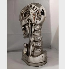Terminator 2 T-800 1/1 Scale Endoskeleton Life Size Head OGRM w/Box Used FS
