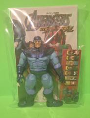 Marvel Legends CONTROLLER BAF COMPLETE + GREAT COMIC BOOK AVENGERS TECH-ON # 2