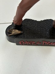 Bruce Lee Enter the Dragon Han Action Figure w/ Alternate Hand & Display Base