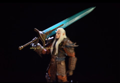 Customized 1/6 DARK SOULS Moonlight Big Sword accessories With no platform