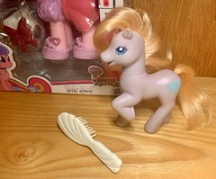 New My Little Pony G4 FIM Royal Ribbon & G2 97’ Petal Blossom G1 Comb