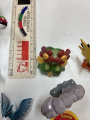 Pokemon Figure Lot Ash Ketchum Pikachu Hoothoot Articuno Zapdos Bellossom Onix