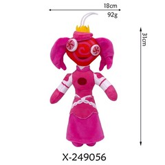 2024 New The Amazing Digital Plush Toys Amazing Circus Clown Rabbit Plush Dolls