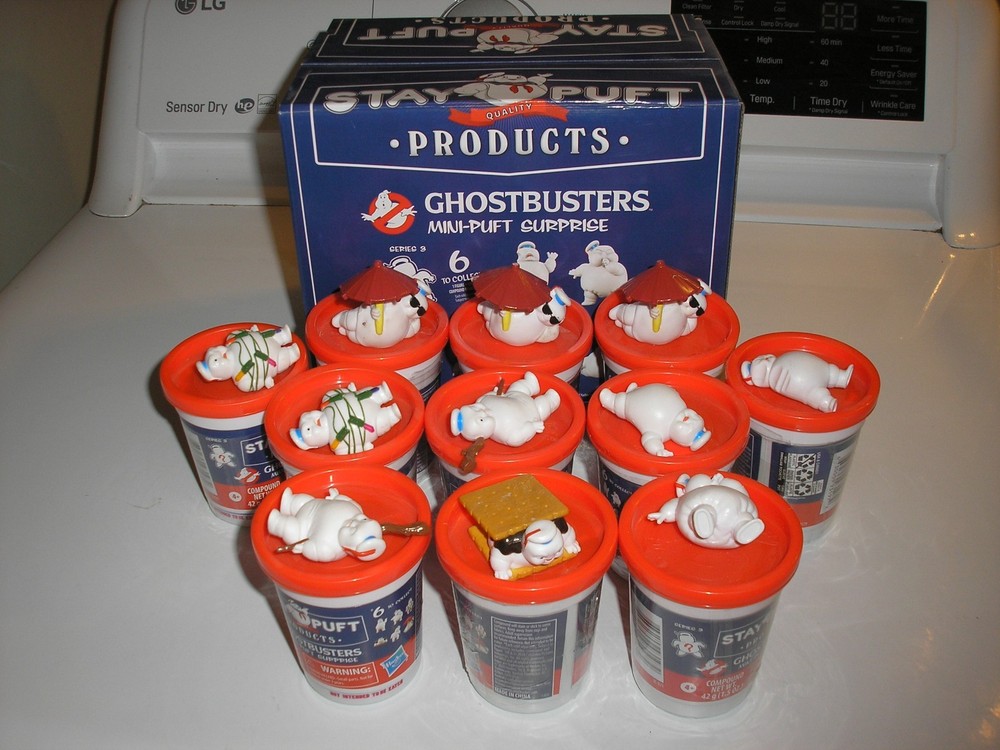 Ghostbusters Afterlife Stay Puft Marshmallow Mini-Puft Surprise Box w 11 figures