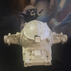 🔥🔥VINTAGE 1978 KENNER STAR WARS IMPERIAL TIE FIGHTER – BODY ONLY **WORKING**