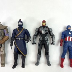 Marvel Comics + 1 GI Joe Action Figure Mix Lot Avengers Figures Bundle Deal