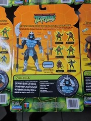 2002 Ninja Turtle Action Figures Complete Set 7 Carded Figures Fox Playmates