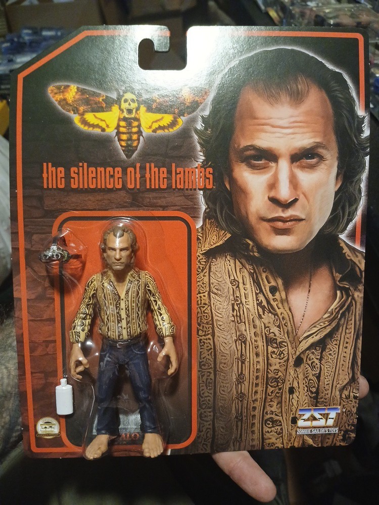 The Silence of the Lambs Buffalo Bill Zombie Sailor Toys Figure New W/ Gun Bag