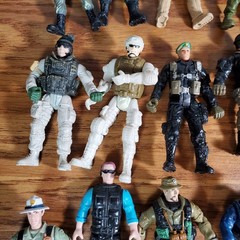 Chap Mei Soldier Military Lot 20 Action Figures Army Special Forces Various Toys