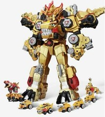 Dino Core Ultimate D-BUSTER Tyranno 8 Copolymers Transformer Robot Dinosaur