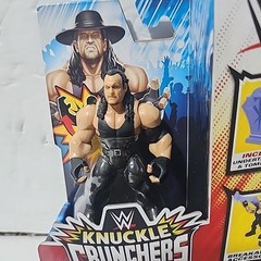 WWE Mattel Knuckle Crunchers Wave 6 UNDERTAKER 4.5 Inch Action Figure