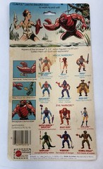 Vintage 1984 MOTU Clawful Action Figure w/ Weapon, Card Back, Mini-Comic, He-Man
