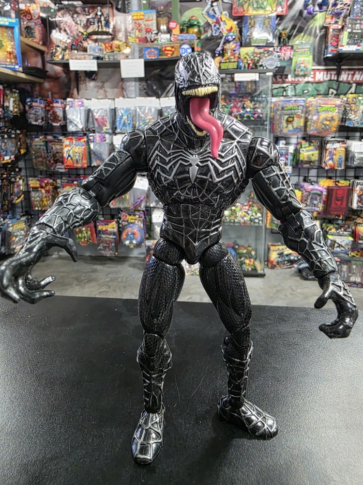 Marvel Legends Spider-Man 3 Movie Venom 2008 7″ Figure Hasbro Sand Man BAF Wave