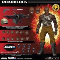 Mezco One:12 Collective G.I. Joe Roadblock Action Figure Exclusive NIB USA