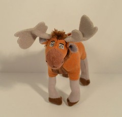 2003 Tuke Moose 5″ McDonald’s Europe Plush Action Figure Disney Brother Bear