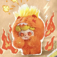 JOTOYS Q.kid Emotional Hairy Monsters Series Confirmed Blind box Plush Art Toy