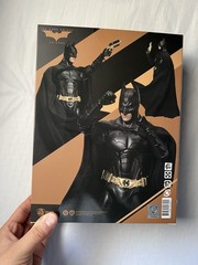 DC Batman Begins Dynamic 8-Ction Batman Figure Beast Kingdom DAH-118 Pre Owned