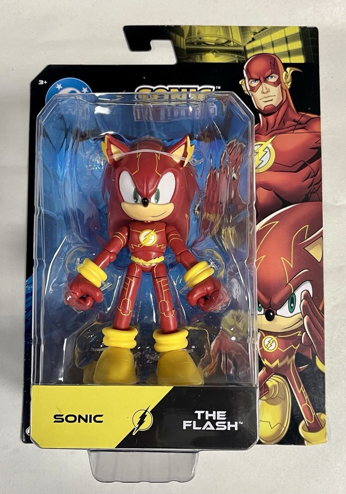 DC X Sonic The Hedgehog – 5 inches Sonic as The Flash Action Figure