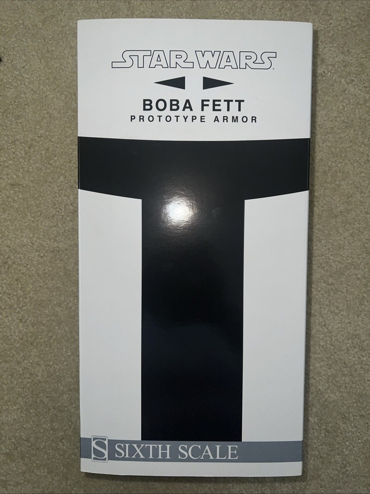 SIDESHOW 100136 STAR WARS BOBA FETT PROTOTYPE ARMOR 1/6 FIGURE 12”
