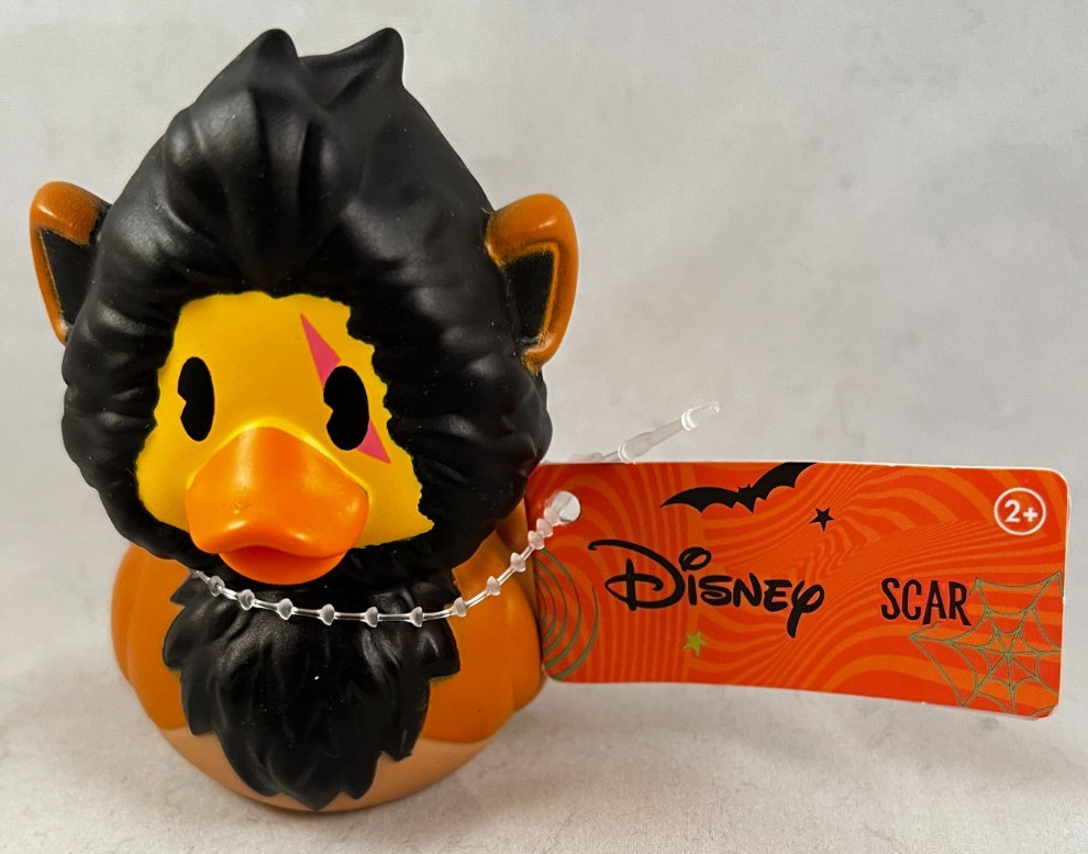 Disney – Scar – The Lion King – Rubber Duck – Approx 3″ High – Halloween