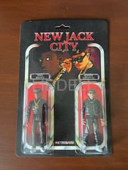 Retroband New Jack City Mondo style Limited Edition Action Figures Run of only 5