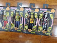 NECA Ben Cooper Glow In The Dark Monster Figure w/ Costume & Mask Lot Of 5 NEW