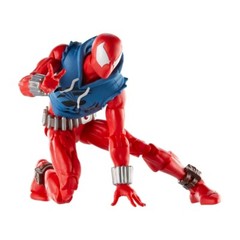6″ SCARLET SPIDER figure SPIDER-MAN clone MARVEL LEGENDS ben reilly RETRO CARD