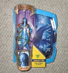 Mattel 2009 Avatar Warrior Jake Sully & Neytiri Movie Masters 7″ Figures New MOC