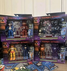 Five Nights at Freddy’s Endo Series 2 Freddy Bonnie Chica Mangle- Full Set- NEW
