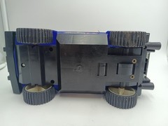 Blue Thunder Helicopter And Rolling Jeep Vehicles Glasslite Brazil Vintage 80 ´s