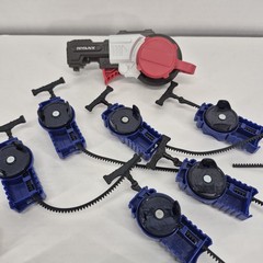 Beyblade Top Spinners Launchers Pullers Mixed Lot of 10 Plus
