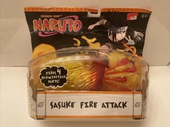 RARE 2006 Naruto Shonen Jump SASUKE FIRE ATTACK Weapon Accessory Set SEALED/NEW