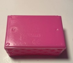Shopkins Stackable Crate Pink or White ‘YOU CHOOSE’ Pick from 3 Styles/Colors