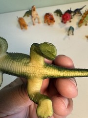 25 Piece Lot VNTG Plastic Dinosaur Toys & Trees Multiple Species-China 1993-2001