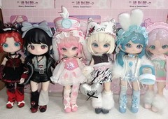 Simontoys Liroro Binary Sweetheart Series 5.9″ BJD Blind Box Figure Collectible！