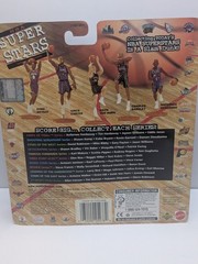 1999 Mattel NBA Super Stars Larry Bird Celtics Figure w Upper Deck Card Sealed