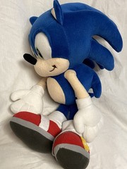 Promo SEGA Mobile Event Sonic The Hedgehog 15” Plush Not For Resale Tag