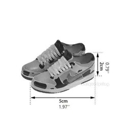 1/6 Scale Sneakers Basketball Shoes Unisex Action Figure Doll Accessories